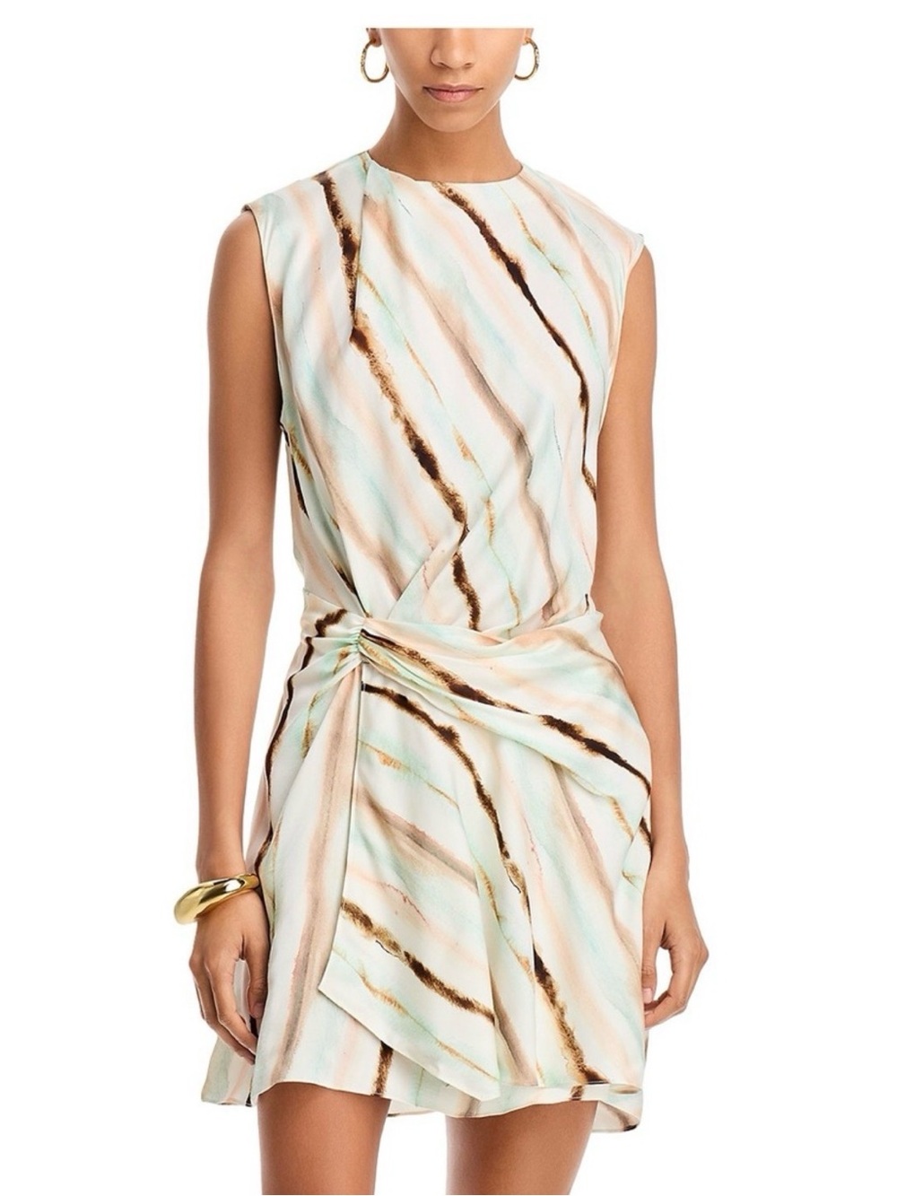 A.L.C. Delia Draped Tie-Dye Mini Dress sz 4